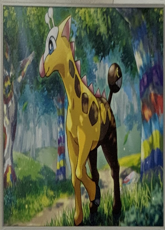 Girafarig Pokémon card