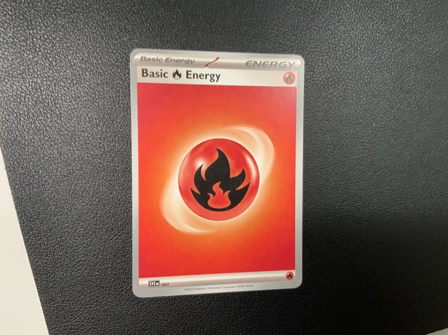 Fire Energy Pokémon card