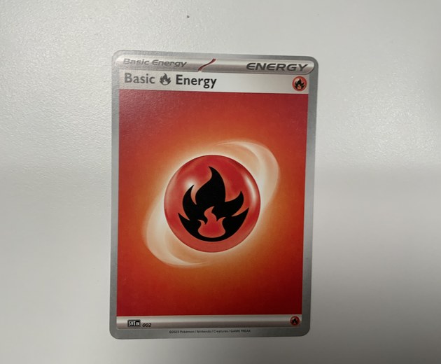 Fire Energy Pokémon card
