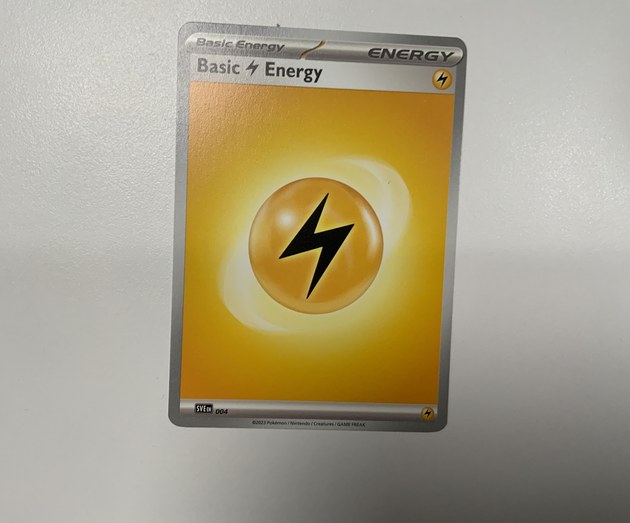 Lightning Energy Pokémon card