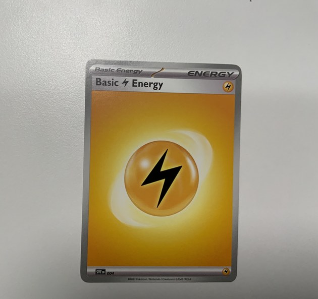 Lightning Energy Pokémon card