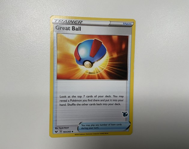 Great Ball Pokémon card