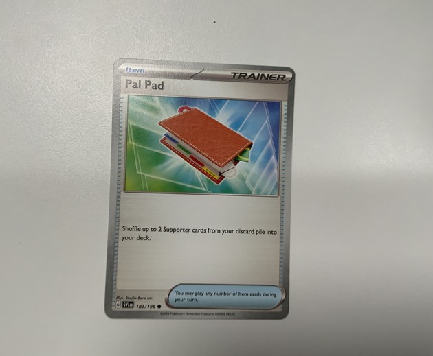 Pal Pad Pokémon card