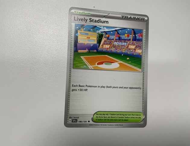 Lively Stadium Pokémon card