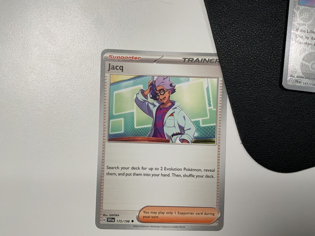 Jacq Pokémon card