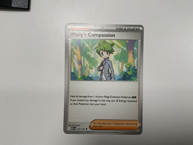 Wally's Compassion Pokémon card