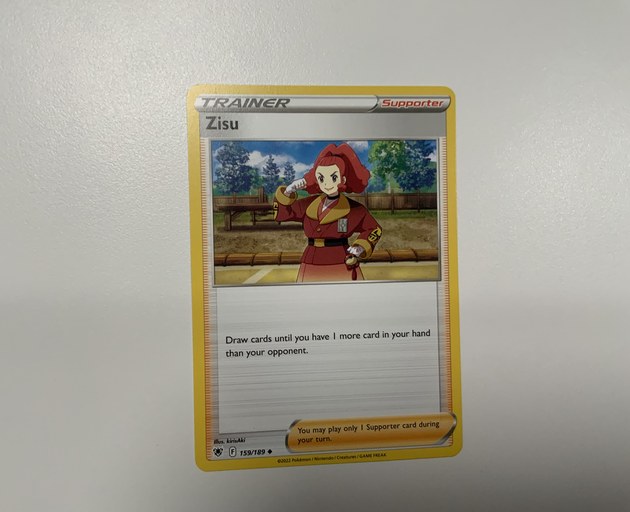 Zisu Pokémon card