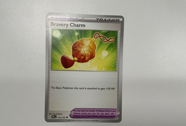 Bravery Charm Pokémon card